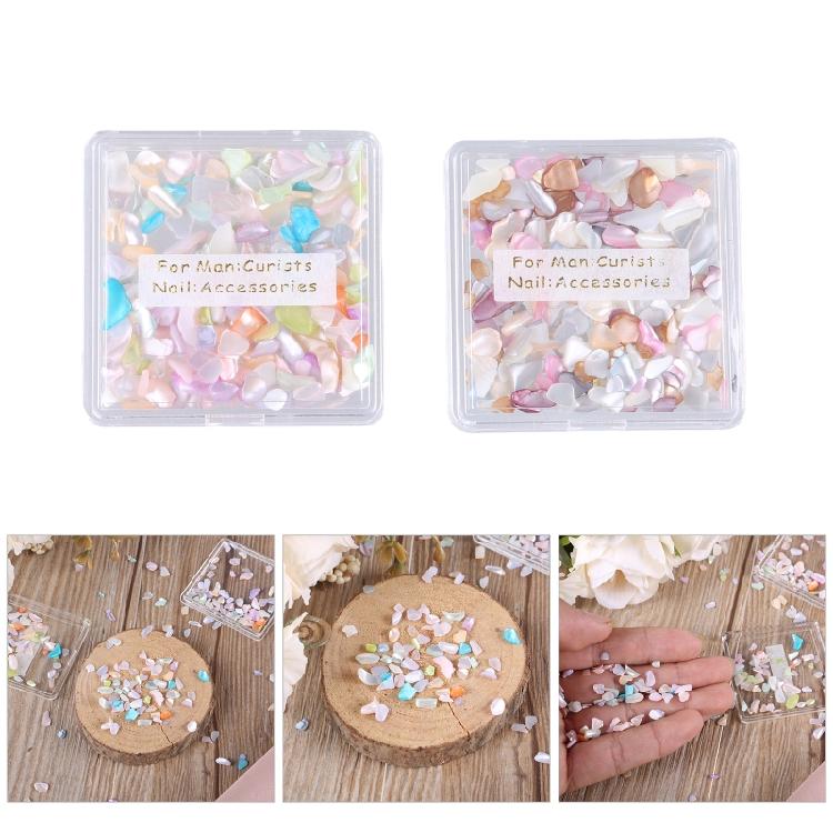 1 Box Gemischte Formen Nagelanhänger 3D Nagelkunst Nagelverzierungen für Frauen Mädchen