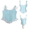 Push Up Corset Vest Top Women Body Shaper Tops Jacquard Bustier Waist Cincher Shapewear Top for Girls