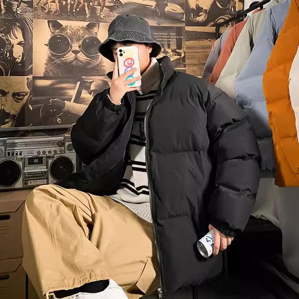 Pánské Womrn's Oversized zimní bunda Down Coat Streetwear Módní Oblečení Parky Pro ženy Korejské oblečení