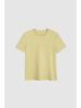 Women's High-End Crew Neck Tencel & Cotton Slimming Short Sleeve T-Shirt