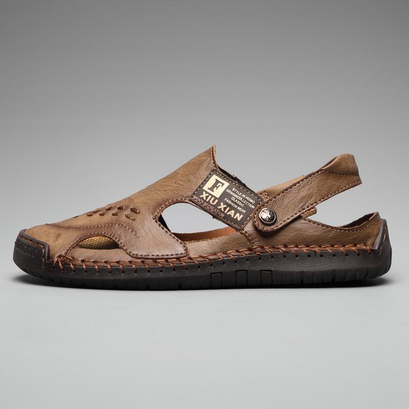 Fashion Summer Outdoor Sandals for Men Breathable Hiking Shoes Water Beach Mens Sandals Camping Climbing Aqua Sneaker