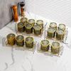 Seasoning Seasoning Box Home Kitchen High-end Integrated Multi-grid Seasoning Jar Light Luxury Salt MSG Seasoning Fragrance Storage Box