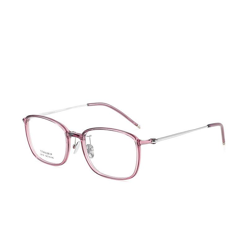 

Ultra-light TR90 Retro Eyeglasses Women Large Frame Slimming Face Effect Frames Comfortable Round Decoration Glasses