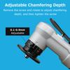 Mini Pneumatic Chamfering Machine 1/4 Inch Air Inlet Portable Hand Chamfering Tool with Adjustable