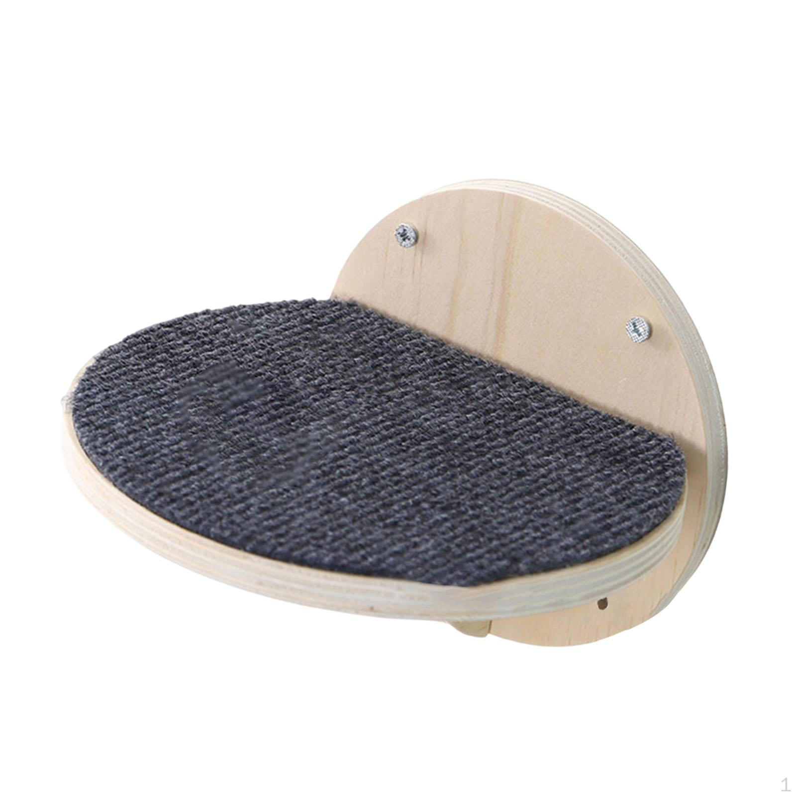 

Shelf with Scratching Pad Multipurpose Stable Step for Lounging