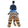Tiger aufblasbarer Anzug reitet Bestie aufblasbares Kostüm Halloween Explosives Partyauftrittskostüm Direktverkauf