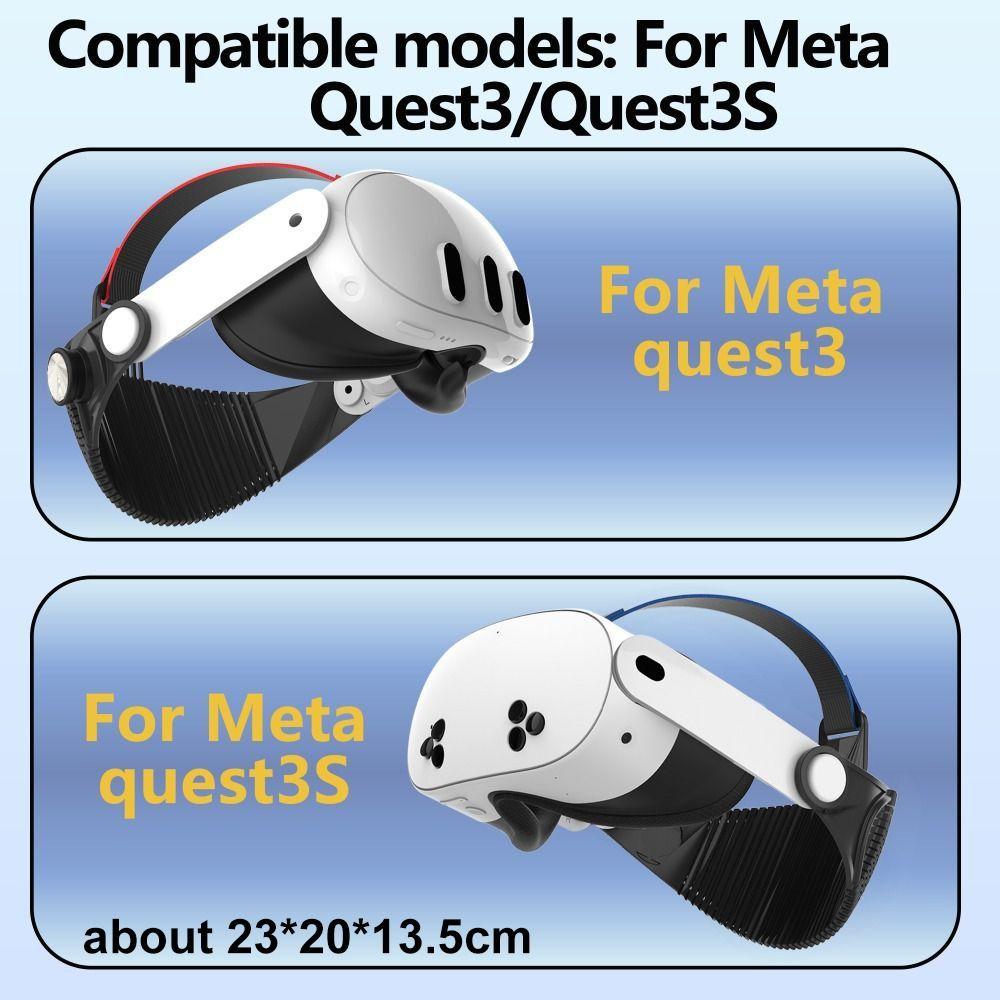 Adjustable Fixed Support Strap Breathable Head Strap VR Headbands for Meta Ques t3/Quest 3S