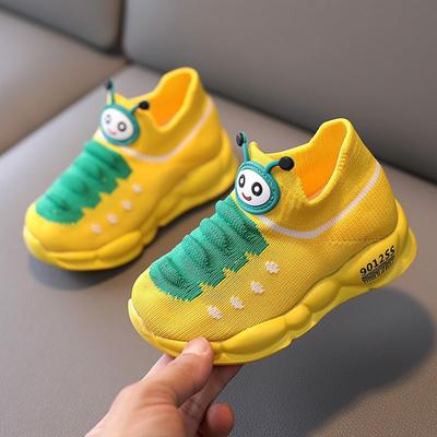 Children Running Sneakers Boys Kids Shoes Mesh Breathable Anti Slip Walking Patchwork Tenis Toddler Soft Soled Girls Shoes