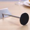 Stainless Steel Table Number Clip & Card Holder for Buffet & Hotel