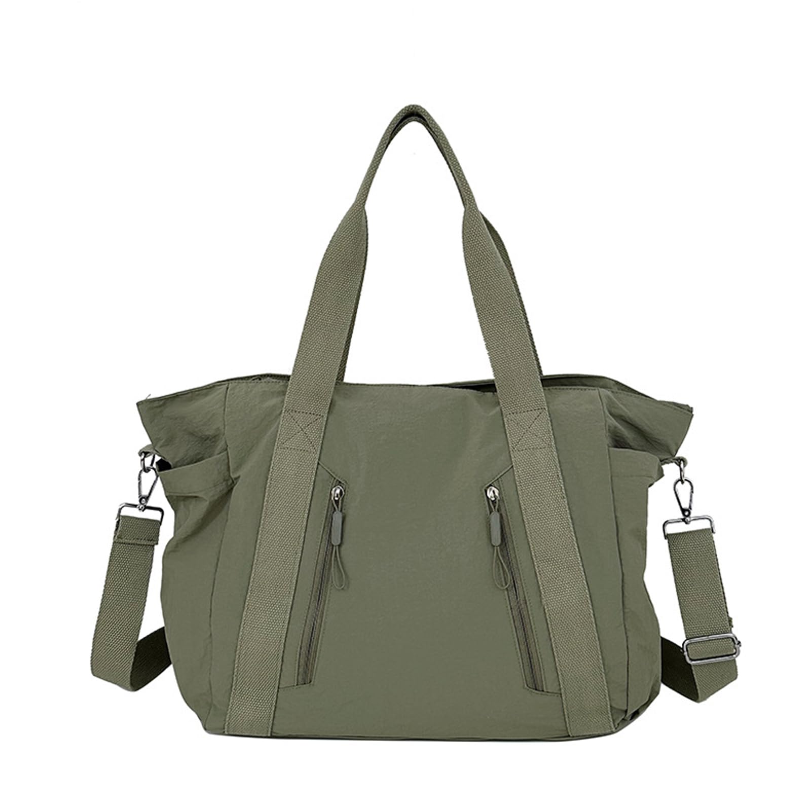 Travel bag, Boston bag, carry-on bag for women, large capacity, crossbody bag, school trip, lightweight, casual, stylish, unisex, nylon, travel,