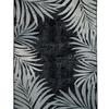 Modern Black Patio Rug 160x230