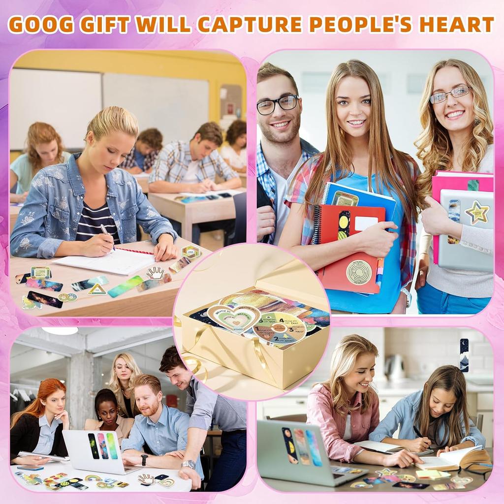 96 Pcs Sensory Stickers with 2 Textured Surfaces - Adhesive Fidget Strips for Anxiety Relief & ADHD Support, Includes Storage Box - for Office,