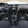 BBIJ5 Car Floor Mat Auto Front and Rear Carpet Foot Mats with Rubber Backing For BMW M3 M4 M5 E39 E46 E60 E90 X1 X3 X5 X7 F10 F20 F30
