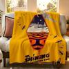 Movie T The S Shining  Flannel  Blanket Suitable for Sofa Living Room Bedroom
