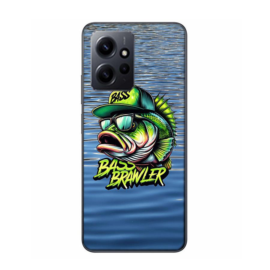 Enjoy a Day of Fishing Pleasure Phone Case For Redmi 12 13C 12C 15C 9 10 10C Note 13 Pro Plus 14 15 Pro 9T 9C 9A TPU Soft Cover