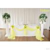 Fabric Bowknot Tulle Party Wedding Table