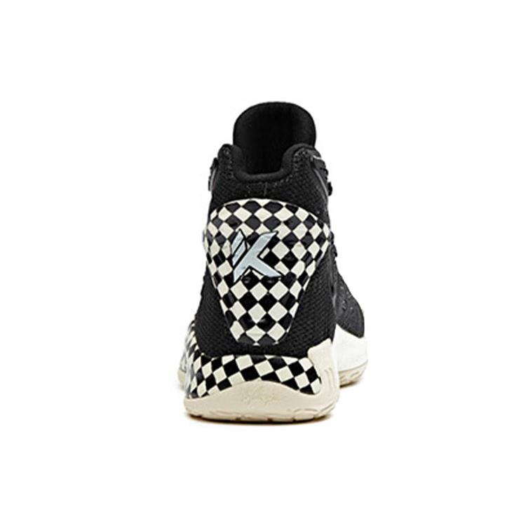 New Anta KT5 High Top Performance Basketball Shoes Men's Black White 112011101-10