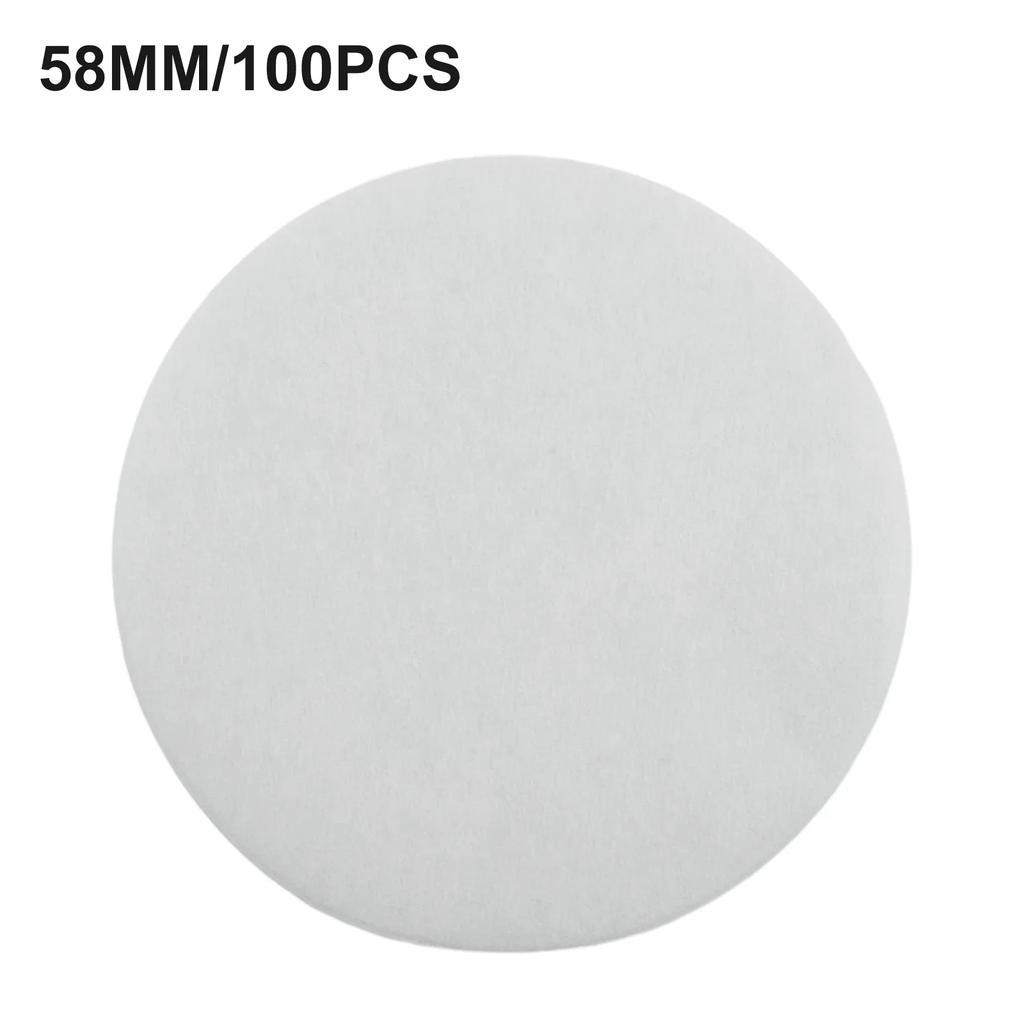 Coffee Filter Paper Espresso Paper Filters 51mm 53mm 58mm 100pcs Puck Screen For Delonghi Portafilter Machine Tools
