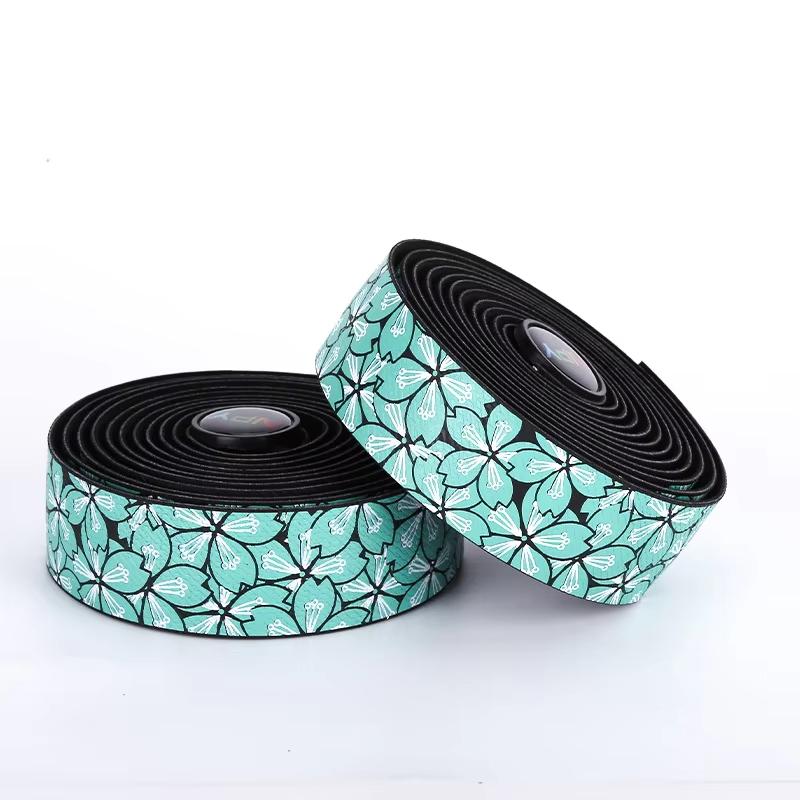 

ESLNF Road Bike Handlebar Tapes Sakura Handlebar Cycling Handles Wrap Shockproof Anti-slip Cycling Handle Bar Belts