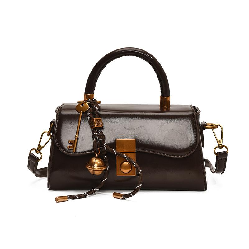 

Новая ретро сумочка маленькая квадратная сумка женская премиальная сумка-мессенджер сумка тофу сумка на плечо сумка-багет женская сумка no pendant