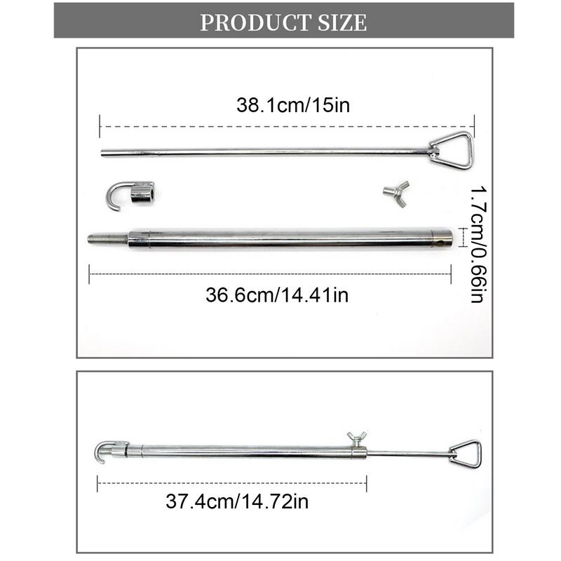 Car Hood Prop Rod Car Engine Hood Stay Rod Universal Hood Holder Durable Car Accessories For Engine Body Work Cabinet