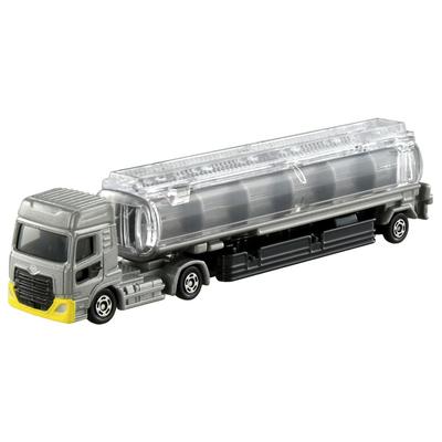 TAKARA TOMY Tomica Long Type Tomica No. 136 UD Trucks Quon Tanker Truck Miniature Car Toy for Ages 3 and Up