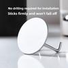 Stainless Steel Hook Wall Rack Selfadhesive Coffee Portafilter Rack Handle Storage Rack Coffee Bottom Filter Holder Tools