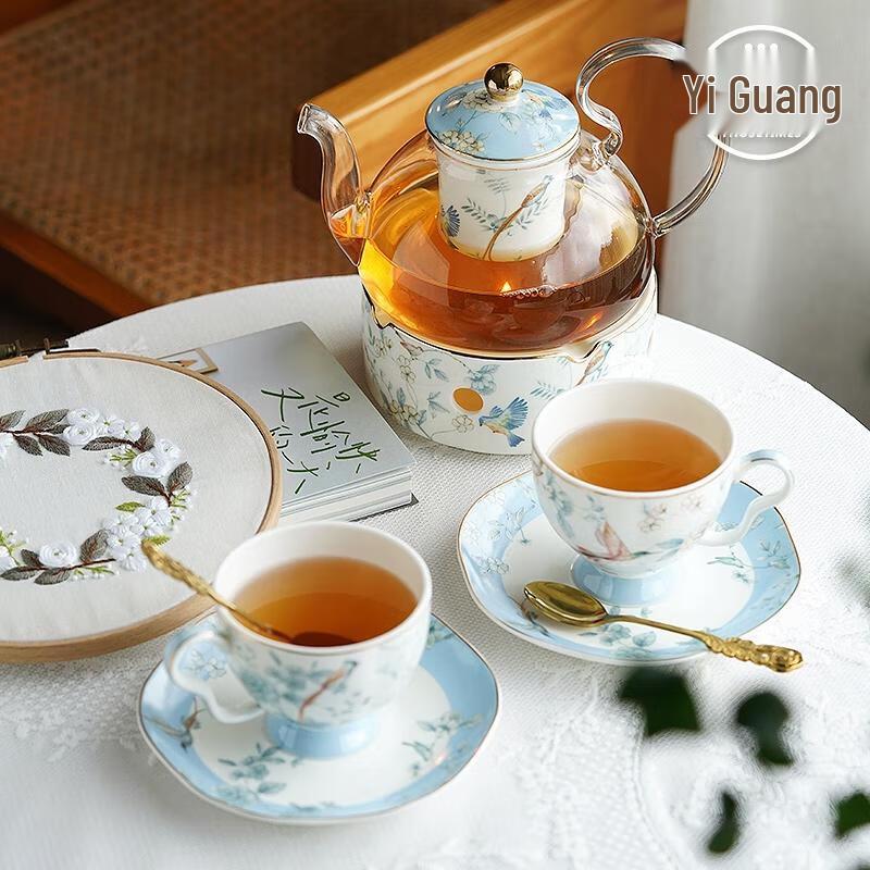 HANDUNYOU Exquisite Wide-Mouth Coffee Cup Tea Set