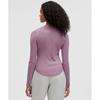 Lululemon Hold Tight Langarm-Henley Lavendel Lux