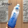 Student Fitness Water Bottle With Large Capacity And Gradient Colors For Travel And Gym