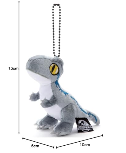Jurassic World Kugelkette Maskottchen Blau (Velociraptor) Breite: Ca.. 13 cm