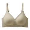 New jelly sweet seamless bra with double breasts and chest pads, comfortable small breasts gather, no steel ring, beautiful back girl