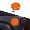Orange Fuel Filler Door Gas Tank Cap Cover w/ Key Lock for 18+ Jeep Wrangler JL