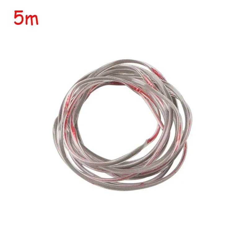 5/8/10m Universal Car Door Anti Collision Strip Invisible Anti Scratch Adhesive Strip Sealing Strips Car Door Edge Protection