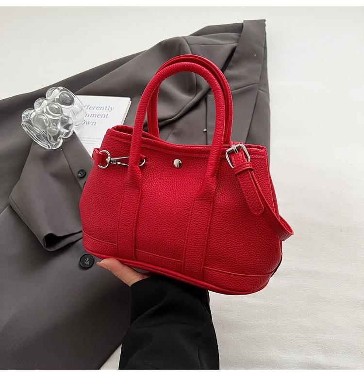 Korean portable bucket bag women's spring 2025 new trendy fashion small tote bag super popular shoulder messenger bag