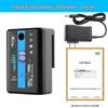 Universal Spirit Level Charger Set with Battery and Infrared Laser Accessories