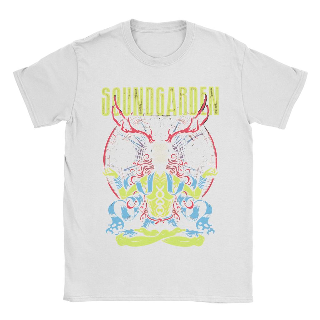 Soundgarden Badmotorfinger T Shirt Summer Hip Hop TShirts Unisex Cotton ONeck Oversized Top Tees ShortSleeve YK Basic Tops