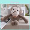 Plush Monkey Keychain With Pp Cotton Filling For Kids And Students Gift
