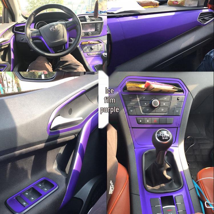 Ruiteng Carbon Fiber Interior Stickers for MGGS Console Decor