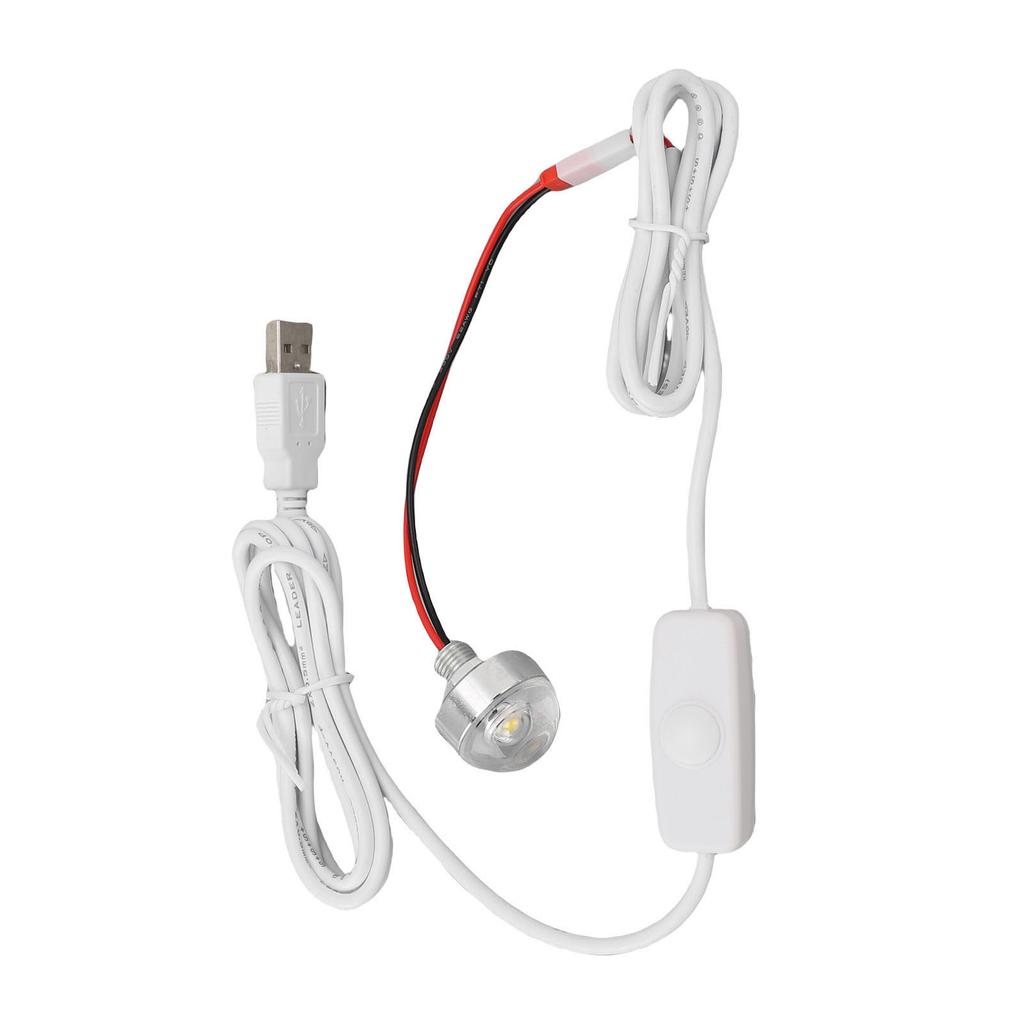 Mini LED Spotlight 5V USB Powered Dimmable Spot Light for Showcase Jewelry Cabinet Indoor Decoration