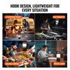 VEVOR LED Camping Lantern, All-in-one, 1000LM, 360 Degrees Illumination, 4 Lighting Modes, Battery Powered Light, Outdoor Robust Flashlight