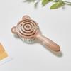 Yao Littles Hair Brush Hair Beautiful Scalp Scalp Gentle on Gentle on Home Static Washable with 3D Approach Air Reduces Blow Made in Korea (Bear