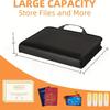Fireproof 13-Layer Expanding Document Bag, Large Capacity Multi-Bellows Handheld Folder