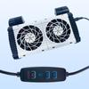 EU/US/UK Fish Tank Cooling Fan Hangable Aquarium Air Cooling Device  Reduce Water Temperature