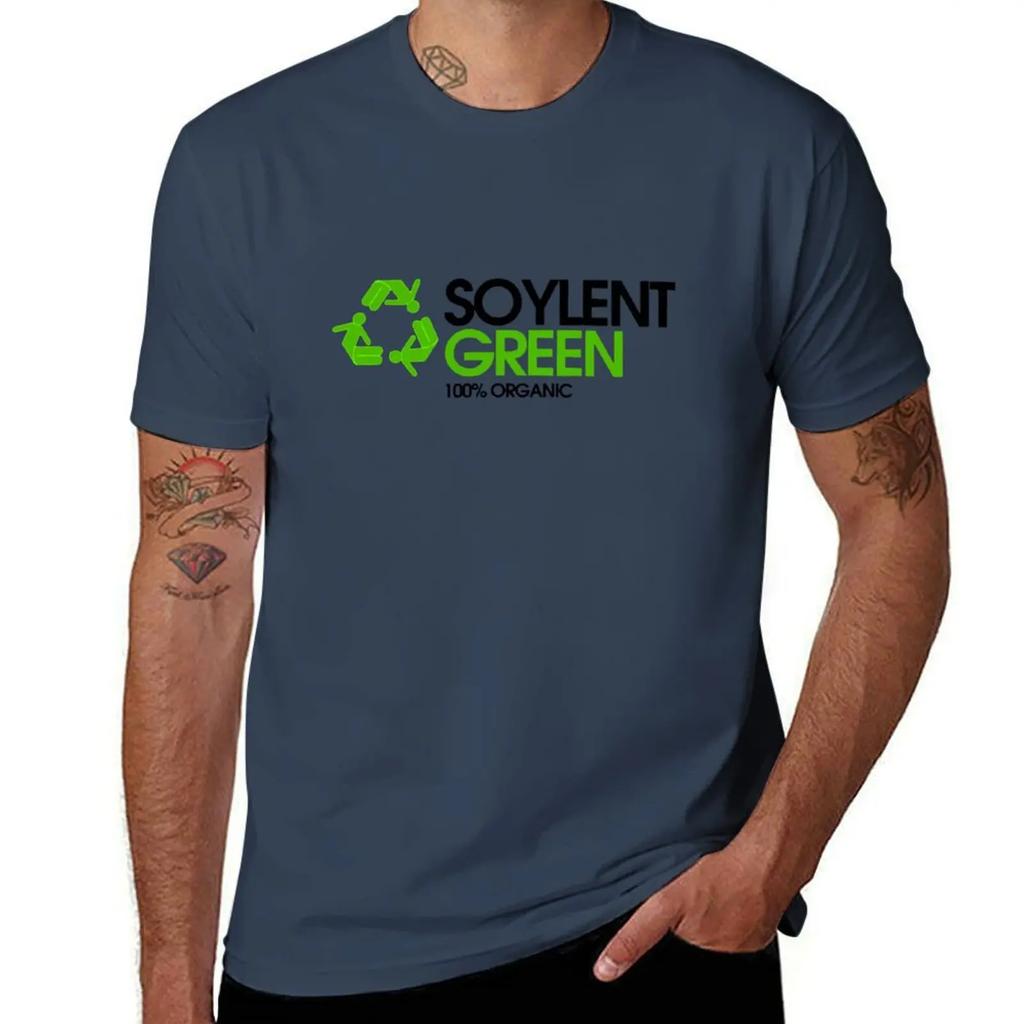 Soylent Green T-Shirt für Jungen, personalisierte Herren-Designerkleidung