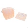 18 Slots Adjustable Jewelry Storage Box Case Craft Organizer Beads