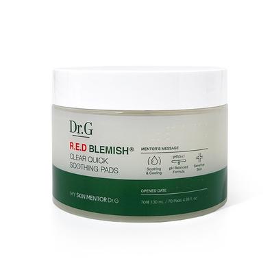 Red Blemish Clear Quick Soothing Pack (70 fogli)