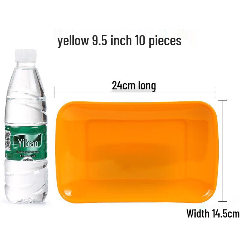 Rectangular Melamine Serving Plate
