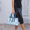 Large Capacity Multi Compartment Women's Handbag Printed Bag