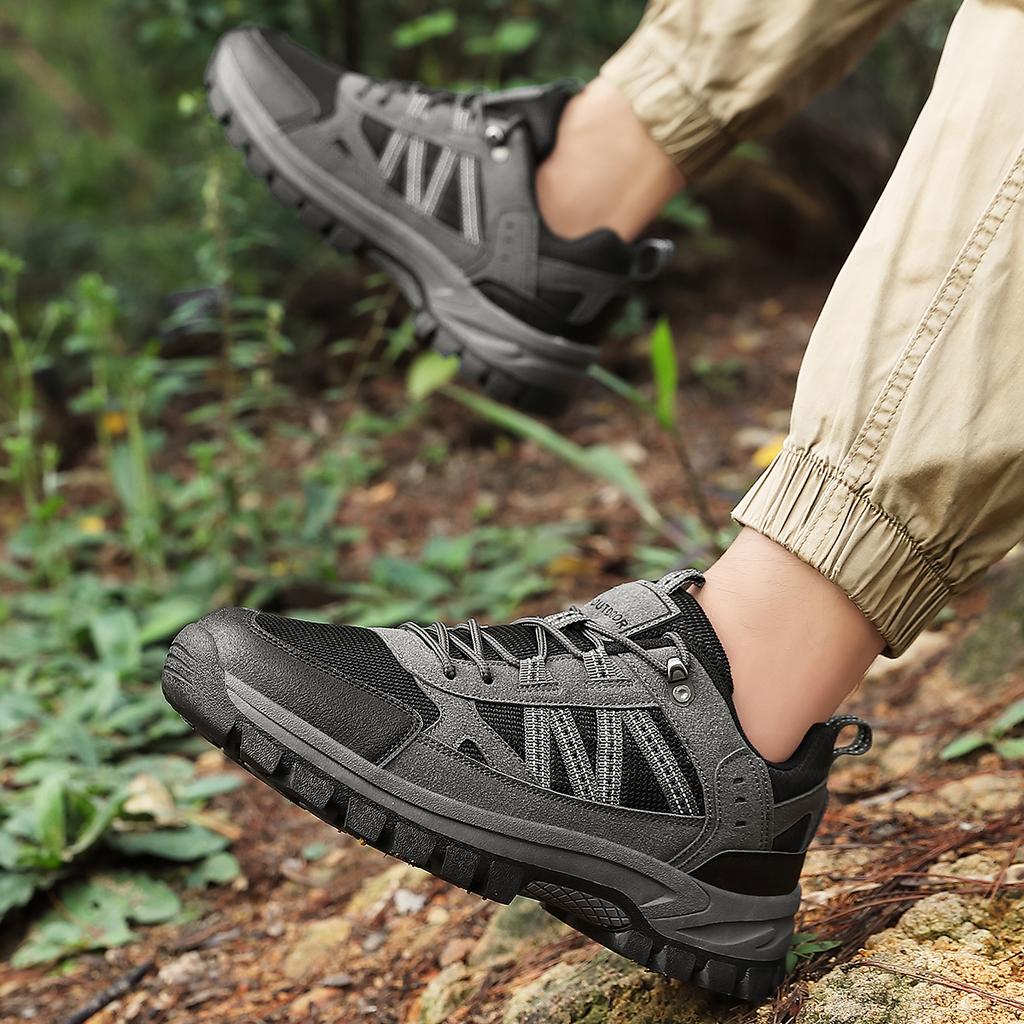 Men's Outdoor Hiking Shoes Fashionable Autumn Winter Sneaker Casual Sport Running Shoes